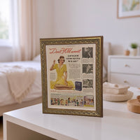 Original Ivory Flakes Stockings Advertisement 1940’s) | Ladies’ Home Journal