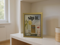 Sip It – Winston Menthol Vintage Advertisement